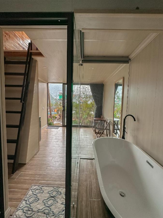Bach Xanh House. Triangle Bungalow Tam Ðảo エクステリア 写真