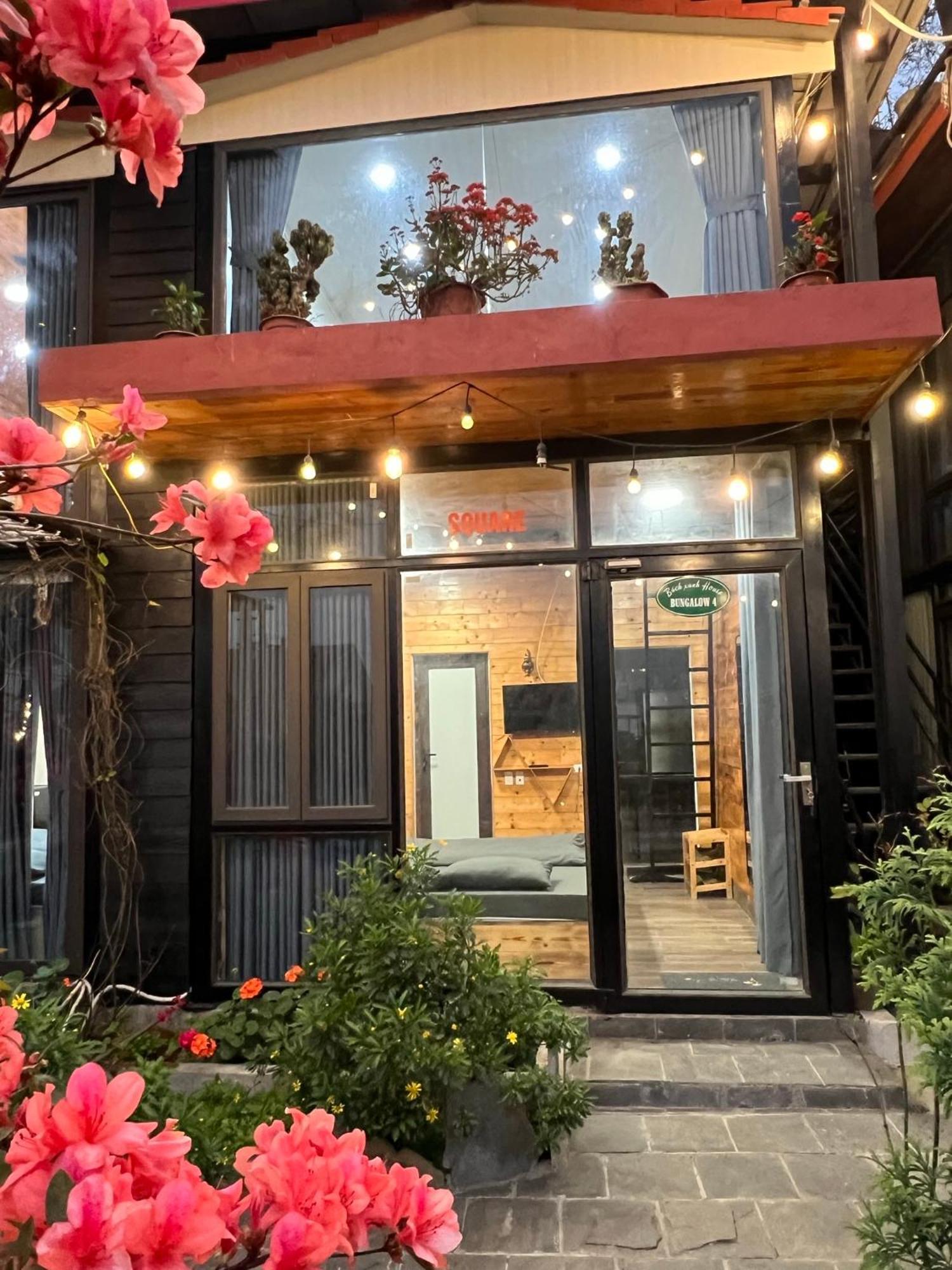 Bach Xanh House. Triangle Bungalow Tam Ðảo エクステリア 写真